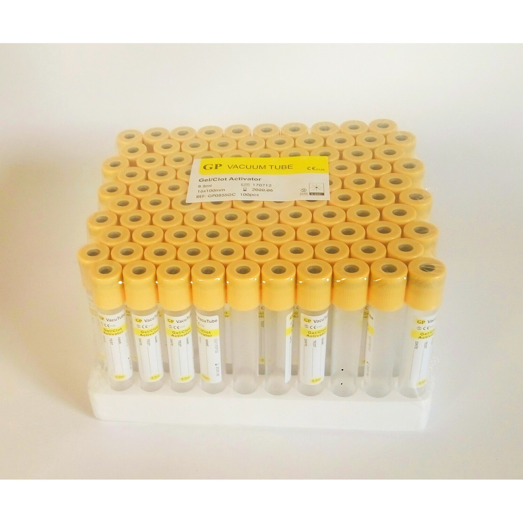 Tabung Darah Vacutainer Vacum Tube Gel Clot Activator SST 8,5ml Collection