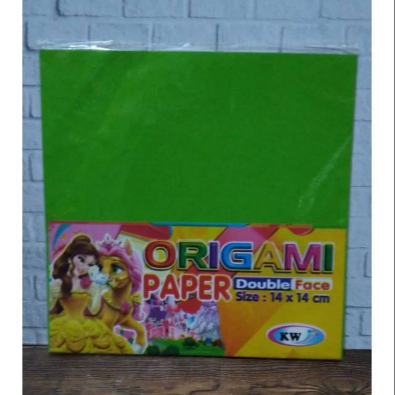 

Kertas Origami Ukuram 14x14 Cm Double Face