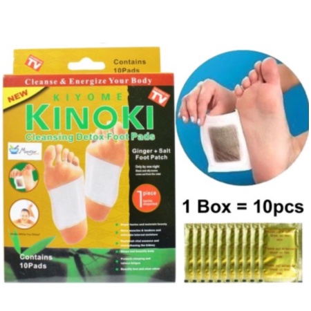 KOYO KAKI KINOKI GOLD DETOX ASLI / KOYO KESEHATAN AMPUH MEMBUANG RACUN TUBUH