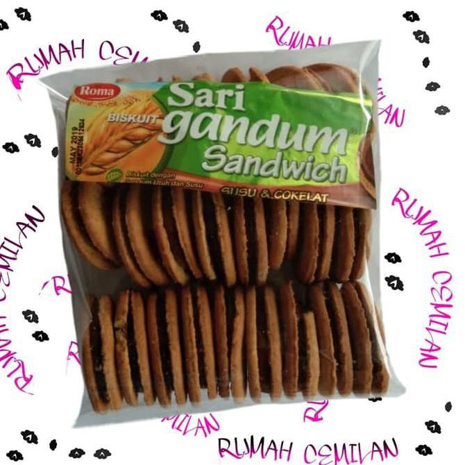 

Sari Gandum Sandwich Susu Coklat 250Gr / Snack Ori Kiloan Asli!