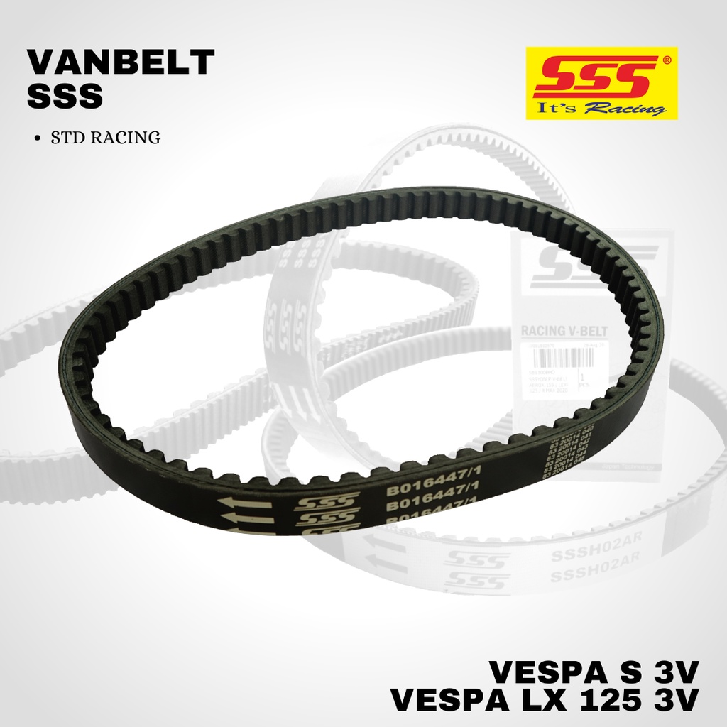 VBELT Vanbelt SSS RACING Vespa LX 125 3V Vespa S 3v