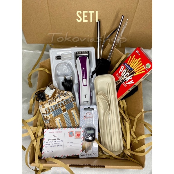 Hampers valentine/ulang tahun/wisuda dll untuk cowok/cewek