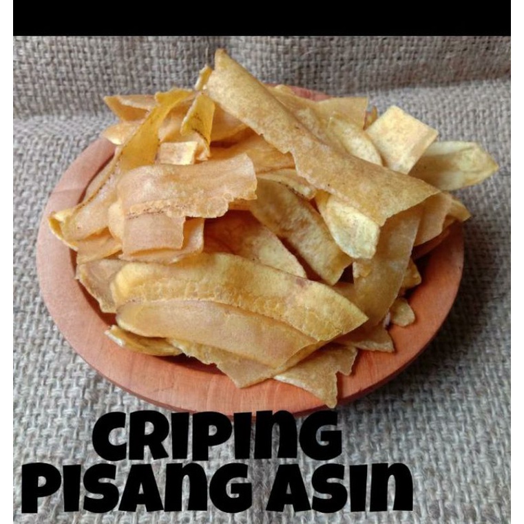 

Snack Kiloan Termurah!!Criping Pisang Asin 250 gr Free Bubble Wrap
