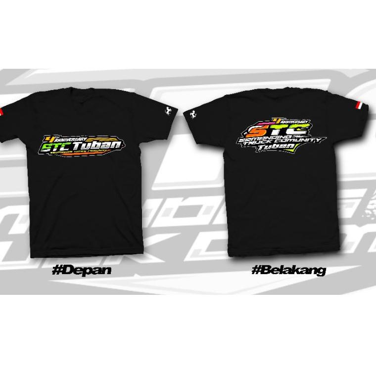 KAOS ANIVERSARY STC TUBAN 4TH  || KAOS TRUCK MURAH FREE STIKER ‑ Kbg31au22ᴳ