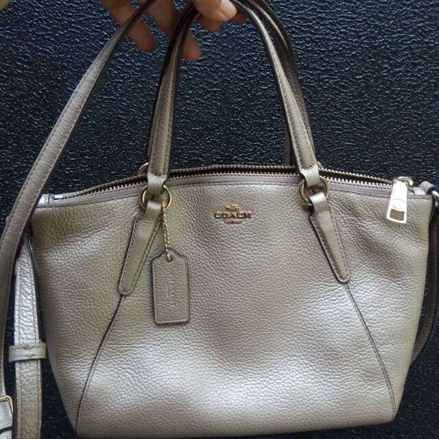 Tas Coach Kelsey Mini Platinum