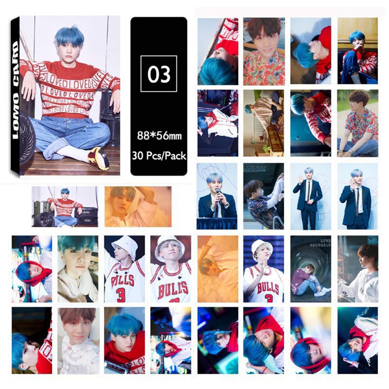 [Bayar Di Tempat]30Pcs Album Koleksi Foto BTS Bangtan Boys Love Yourself