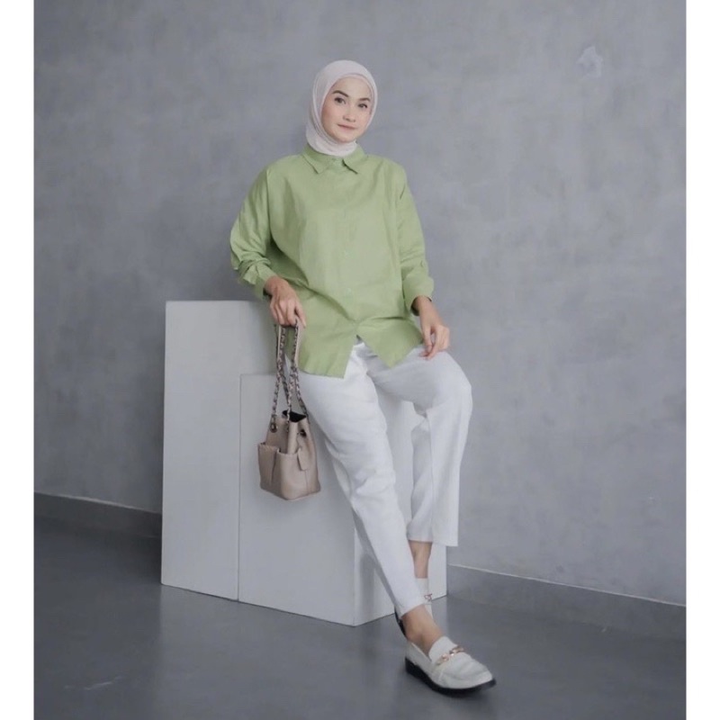 Kemeja Nelka - Kemeja Wanita Linen