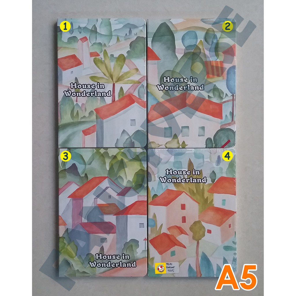 

Notebook Hardcover A5 House 5105 / Agenda Diary Notes Buku Catatan