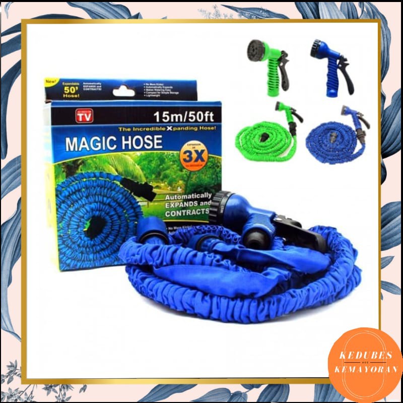 Magic Hose Selang Air Ajaib 15m 50ft / Selang Ajaib Magic Hose 15m  [kk]