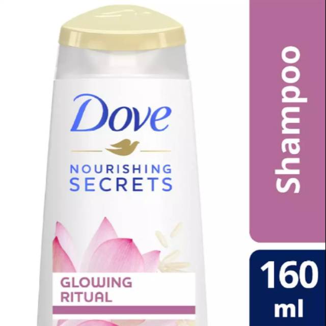 Dove glowing ritual shampoo 160 ml