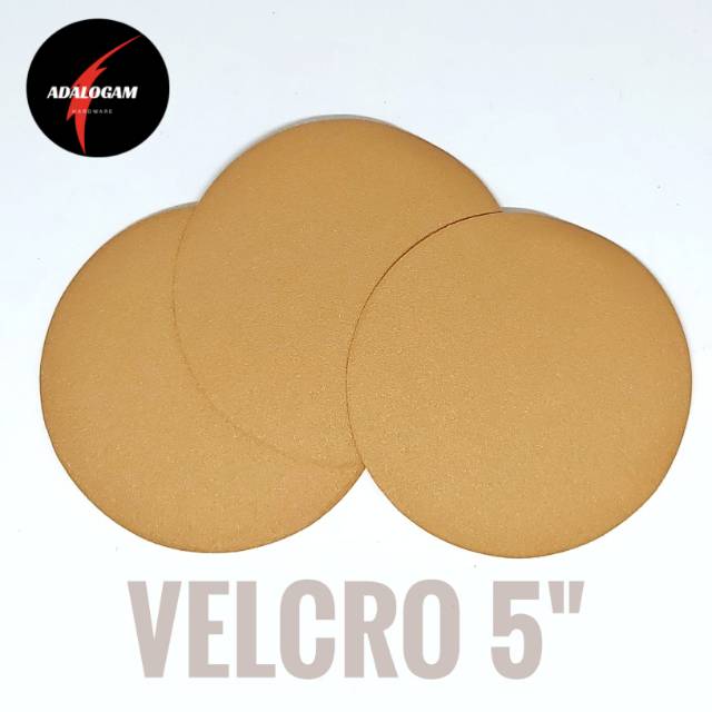 Amplas Bulat Velcro 5 inch Grit 400 - Amplas Tempel