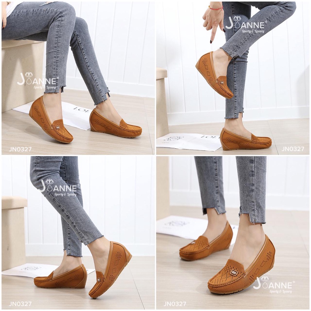 JOANNE SEPATU WANITA WEDGES SHOES #JN0327 ORIGINAL