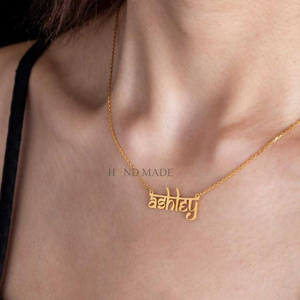 kalung nama titanium anti karat anak dewasa kalungnama aksesoris wanita necklace titanium aksesoris fashion