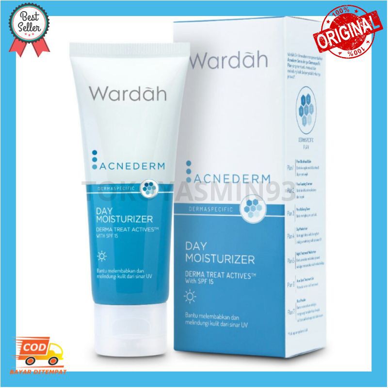 Wardah Acnederm Day Moisturizer 40 ml Murah