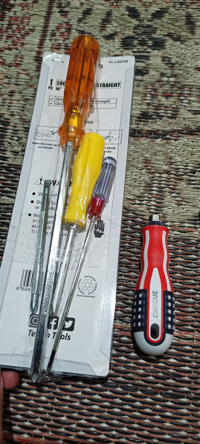 Obeng Tembus 4 5 6 8  Inch Rrt Transparan Transparant Screwdriver 5 6 8 Ats Tekiro