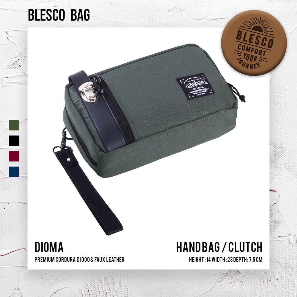 Hand Bag Premium Pria Simple Blesco Dioma