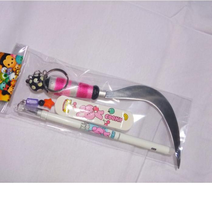 ✨TERMURAH✨ Gantungan Celurit / Souvenir Khas madura / Celurit Mainan / Gantungan  Kunci / polpen