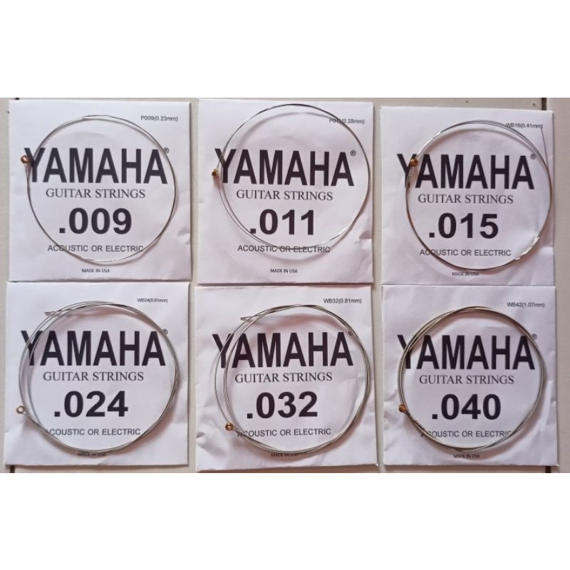 senar gitar/guitar yamaha akustik elektrik 09