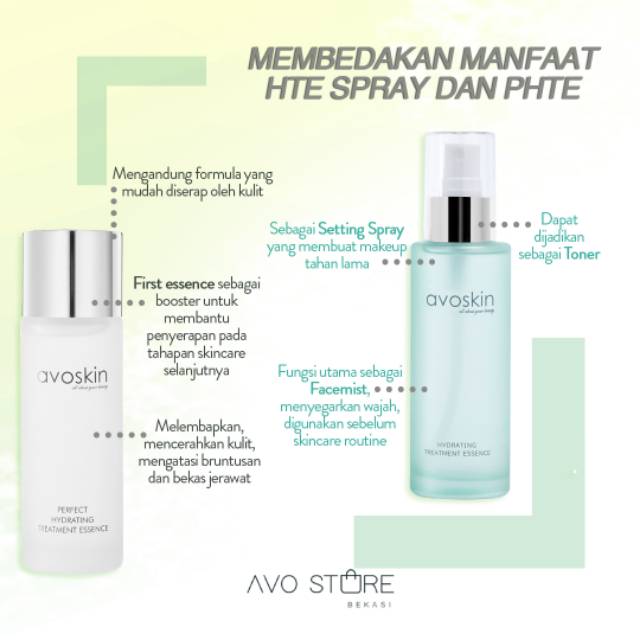 BEST SELLER Avoskin PHTE 100ml (Perfect Hydrating Treatment Essence) / [ Hydrating / Brightening / Mencerahkan ]