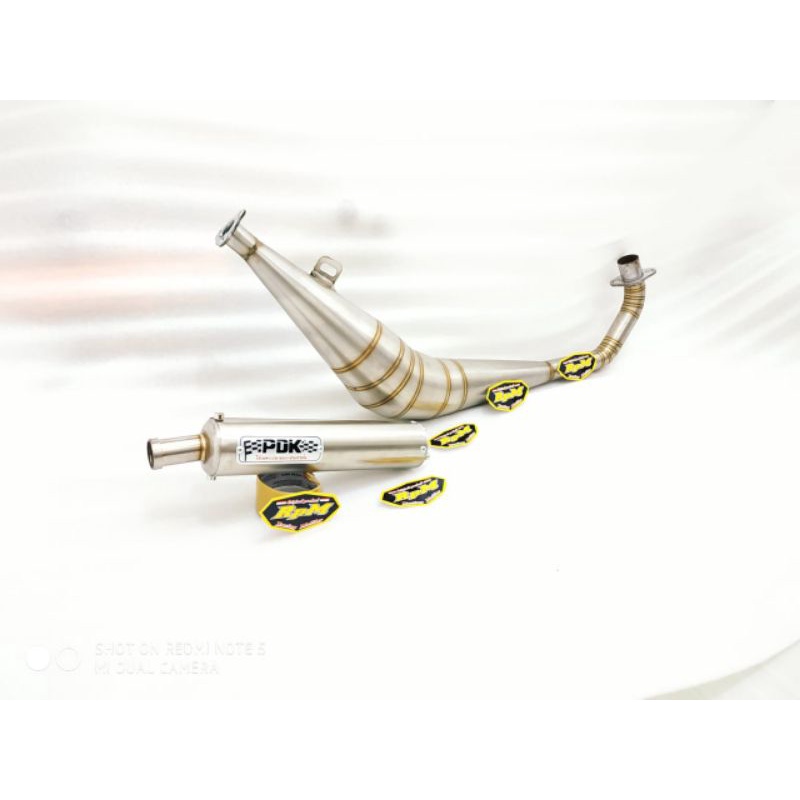 Knalpot PDK BM Power Satria Hiu - Satria Lumba - Satria RU 120 - LSCM