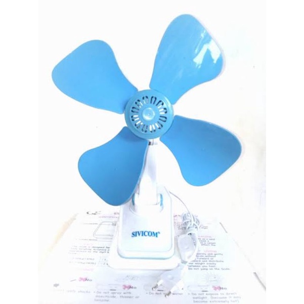 FREE BUBBLE WRAP kipas angin jepit sivicom 4baling 18w mini fan sivicom kipas serba guna 3in1 mini fan baling baling sivicom  kipas kecil serbaguna multifungsi