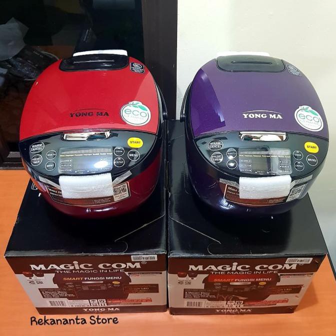 Rice Cooker Yong Ma - Penanak Nasi - Magic Com Yong SMC2117 2 Liter