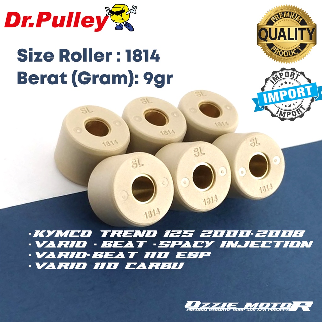 ROLLER DR PULLEY SIZE 1814 9gr ORIGINAL 100%