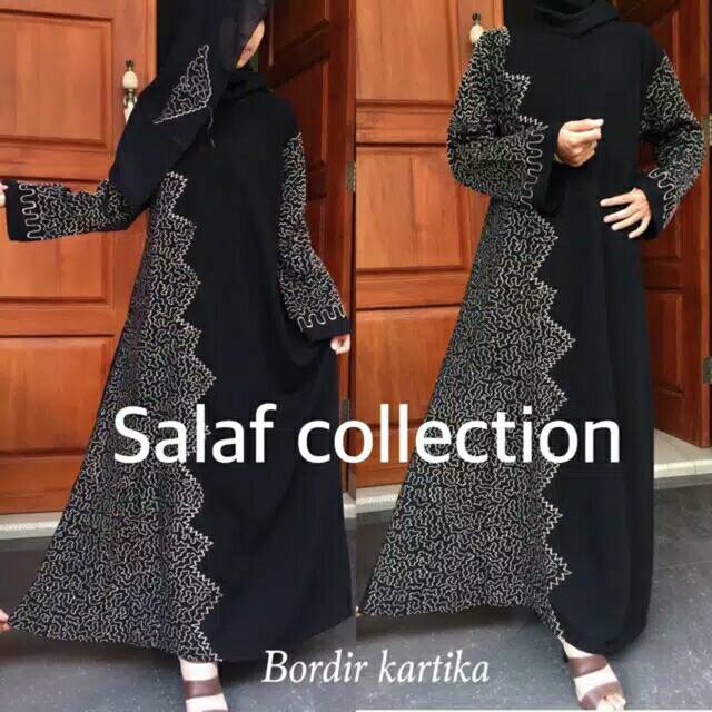 Abaya Bordir Syamila Gamis