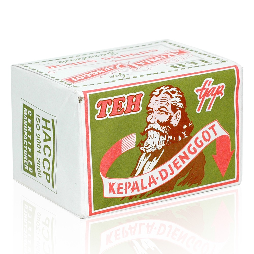 

KEPALA DJENGGOT TEH AUR BUNGKUS HIJAU 10X40GR