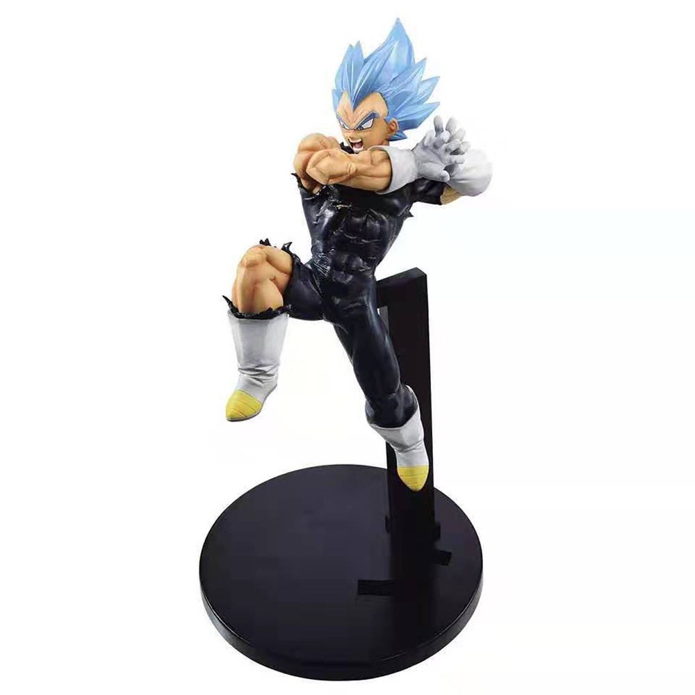 Set of 2pcs Dragon Ball Super Saiyan 17cm Goku & Vegeta PVC Figure New Loose Set of 2pcs Dragon Ball Super Saiyan 17cm Goku & Vegeta PVC Figure New Loose