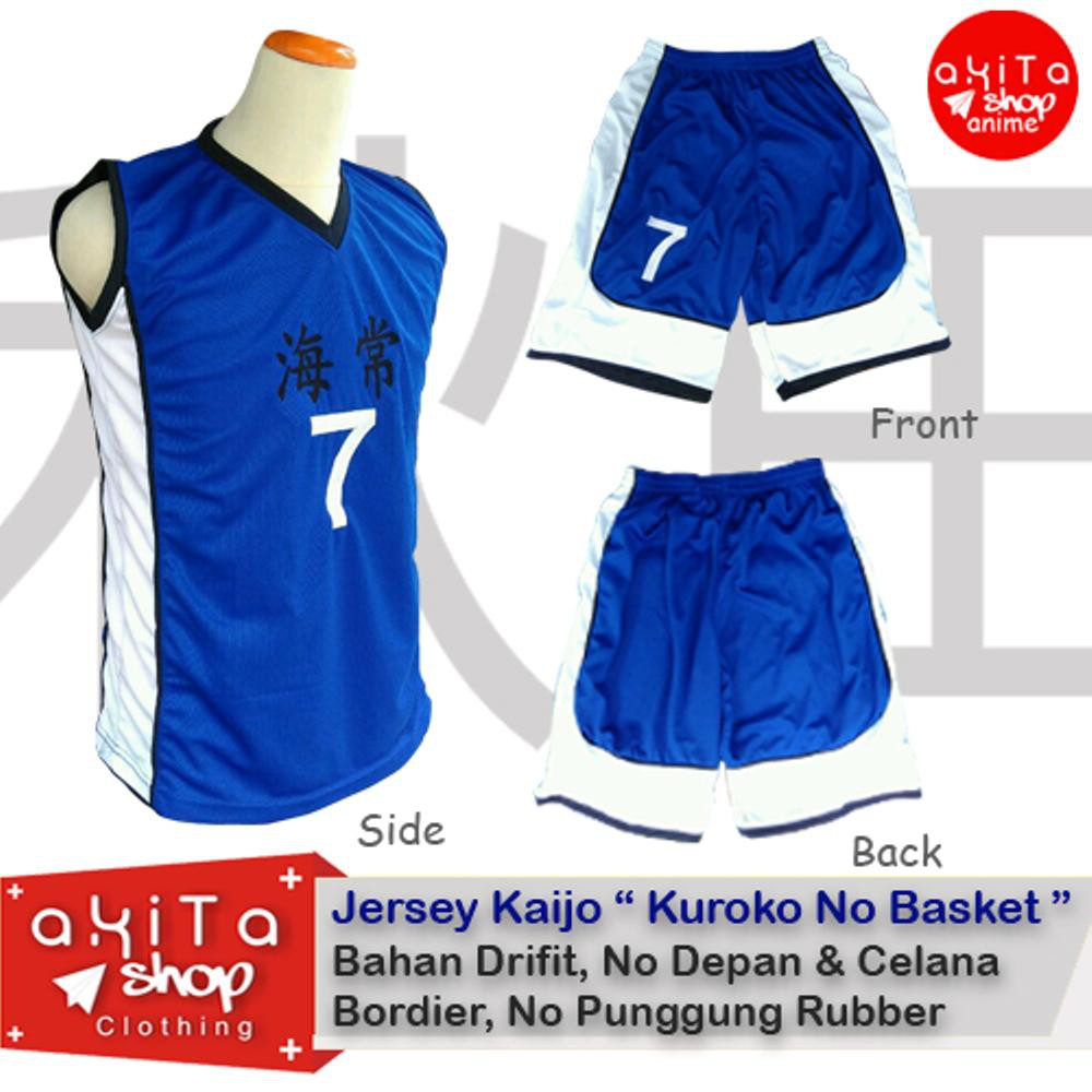 Jersey Gakuen Anime Kuroko Basketball Shopee Indonesia