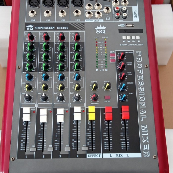 Mixer Audio 6 Channel Soundqueen EM 600 Original