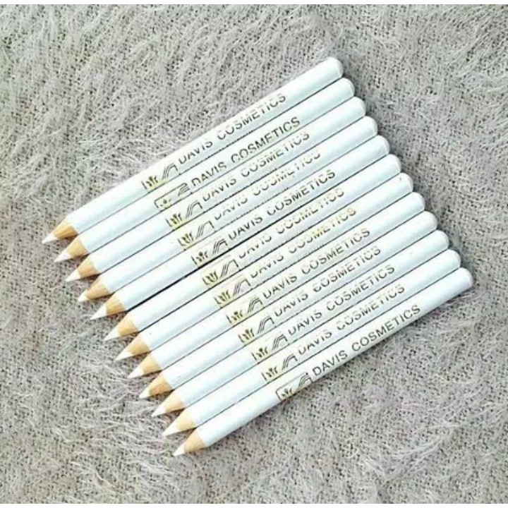 Pensil Alis Davis Warna Putih - Eyeliner Davis Putih