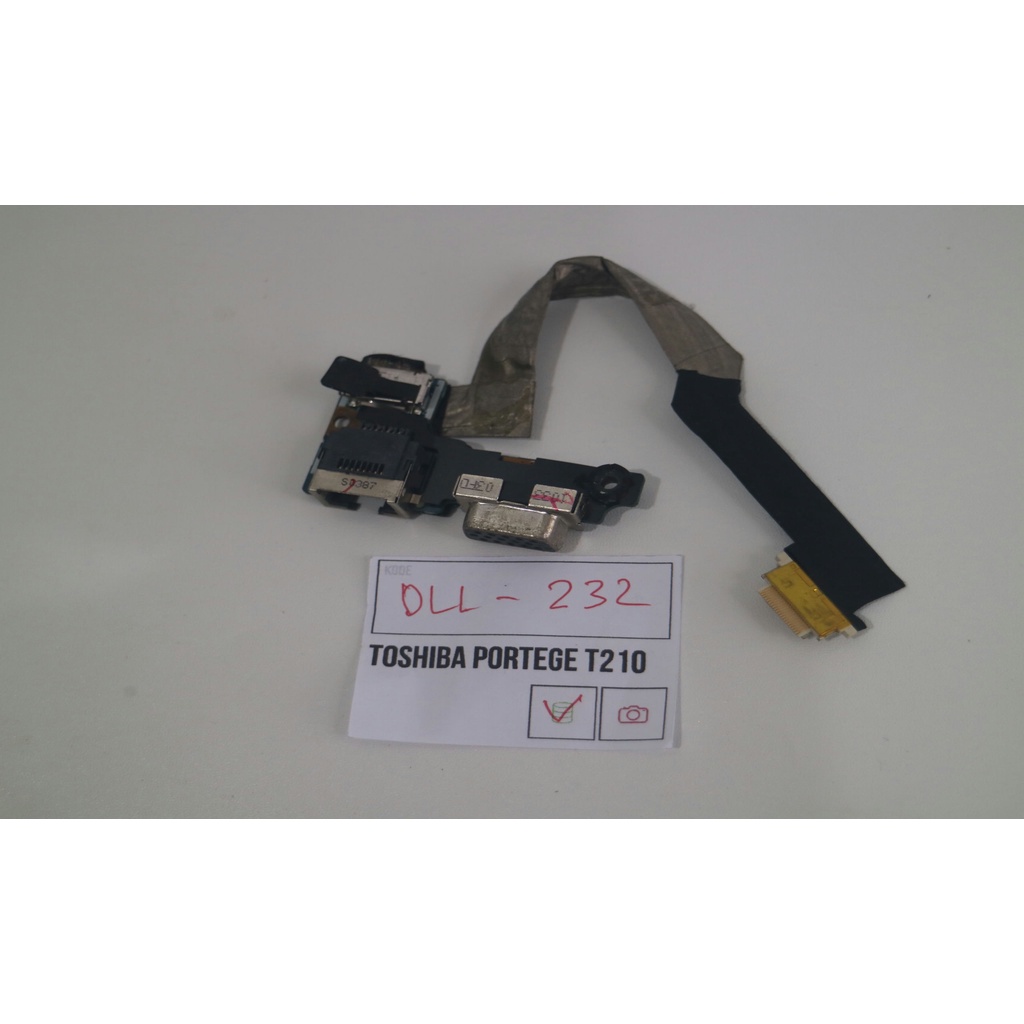 KONEKTOR VGA TOSHIBA PORTEGE T210 DLL-232