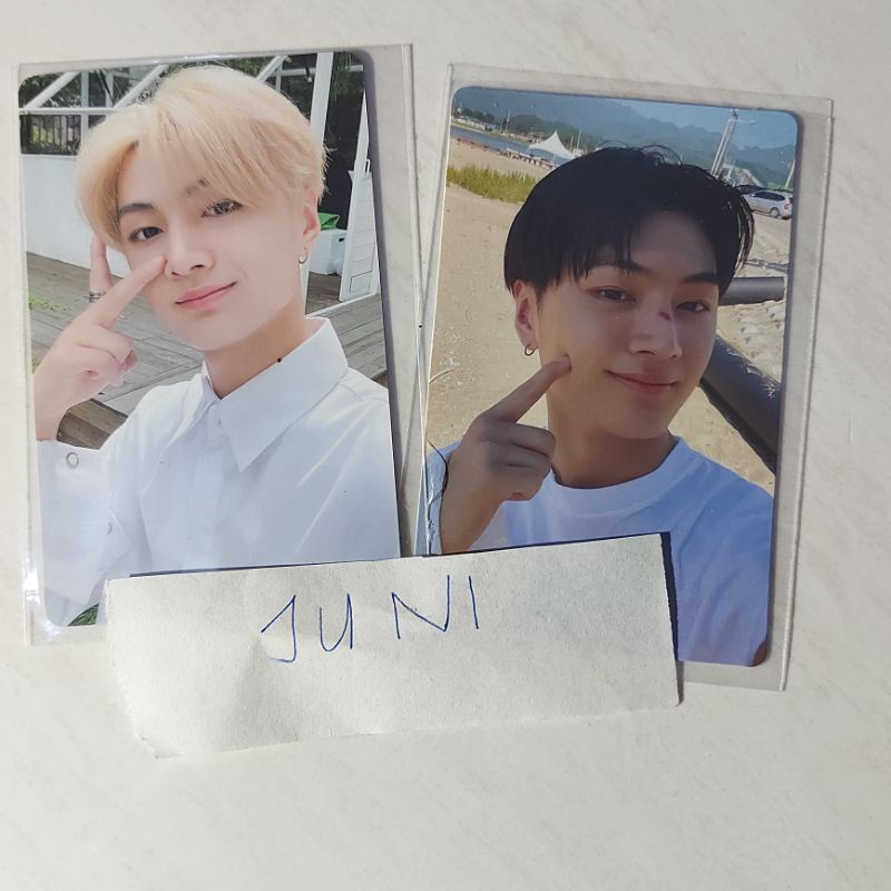 Photocard / pc jayjum / jay jumatan & tuspi, tusuk pipi ody esse , oddyseus essential enhypen
