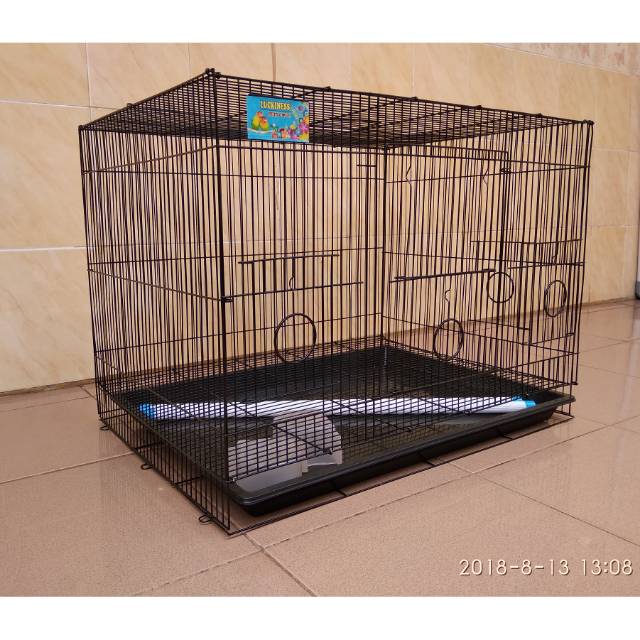 KANDANG KUCING KELINCI BURUNG SIZE L 60x42x45cm