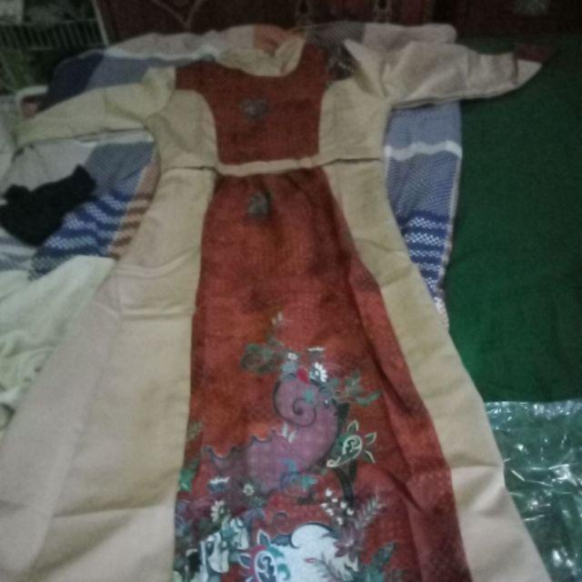 Couple Gamis Batik Muslim | Baju Gamis Couple Lebaran Bisa Untuk Acara Tertentu Mewah Murah