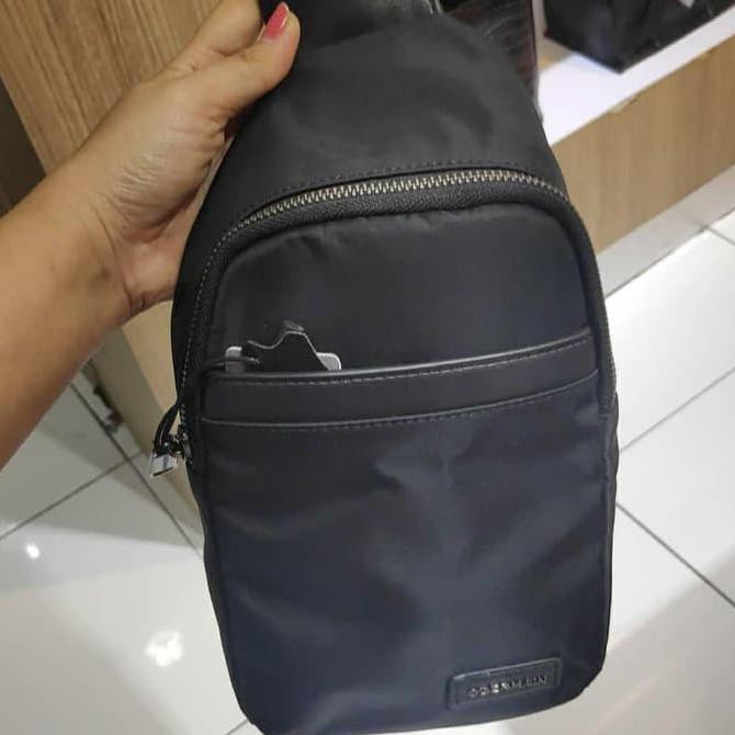 BEST QUALITY WAISTBAG COWOK IMPORT~ WAIST BAG PRIA OBERMAIN ORIGINAL BLACK EKONOMIS