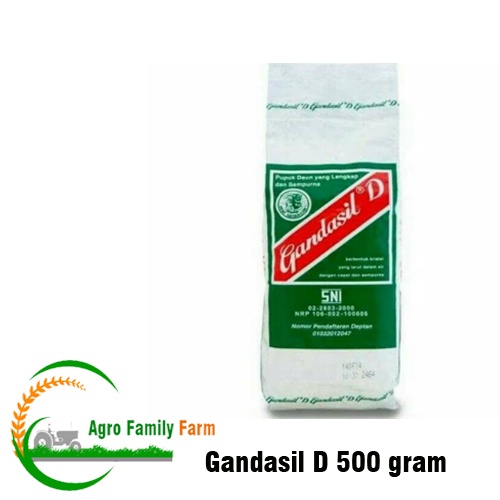 PUPUK GANDASIL D - 500 GRAM