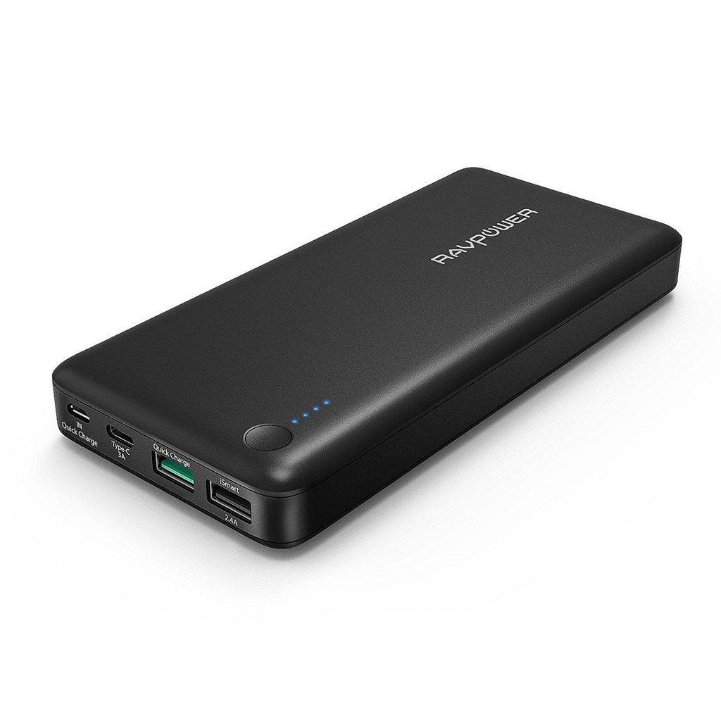 Powerbank RAVPower 20100mAh Quick Charge 3.0 4 Port - RP-PB043