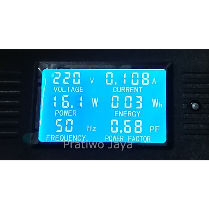 [SIAP KIRIM] Peacefair Pzem-020 Voltmeter Wattmeter Ammeter Power Meter 220Vac 10A TERBATAS