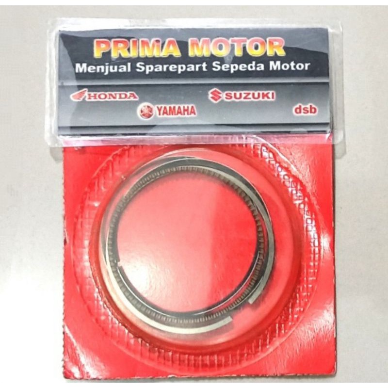 RING PISTON SEHER ONLY KARISMA SUPRA X 125 OS 25 ORI HONDA AHM