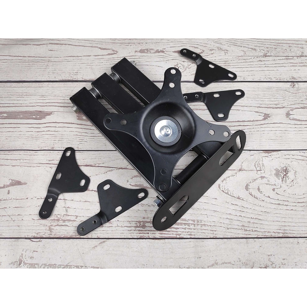 D-mount Telescopic TV Bracket Thick 200x200 Pitch for 10-32 Inch TV - DKE-S32 - Black