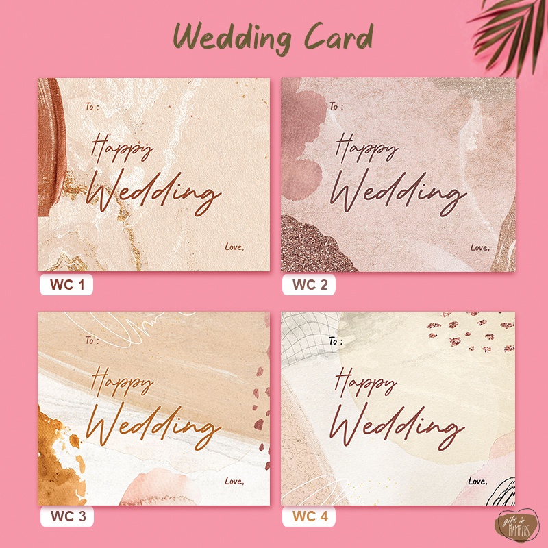 KARTU/STIKER/HANGTAG UCAPAN WEDDING CARD CUSTOM KARTU UCAPAN WEDDING
