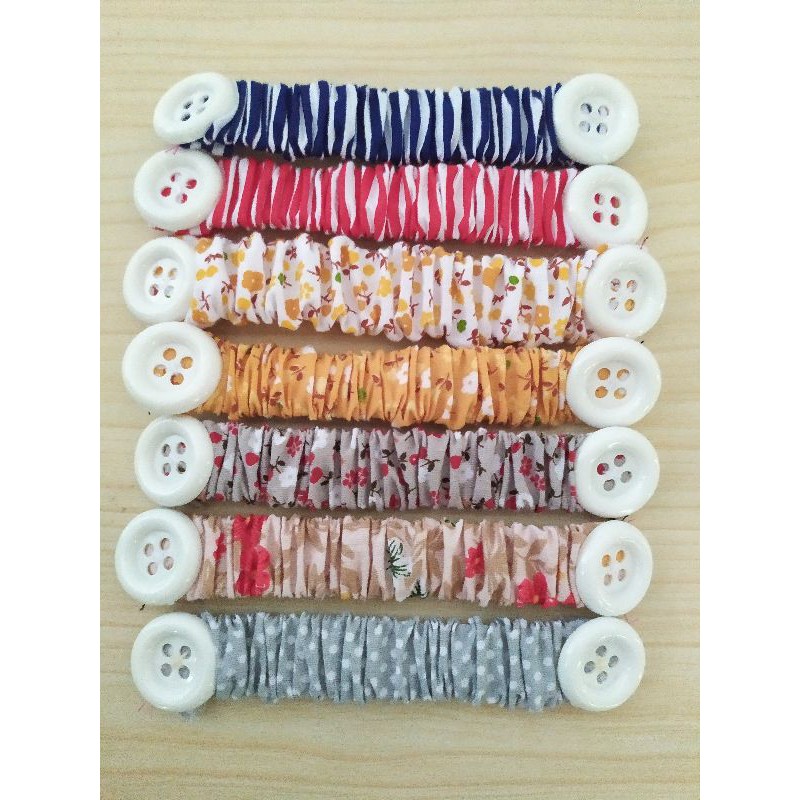 konektor masker kancing hijab / tali masker hijab