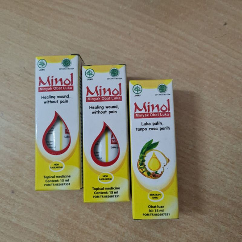 

MINOL OBAT LUKA HERBAL 15ML
