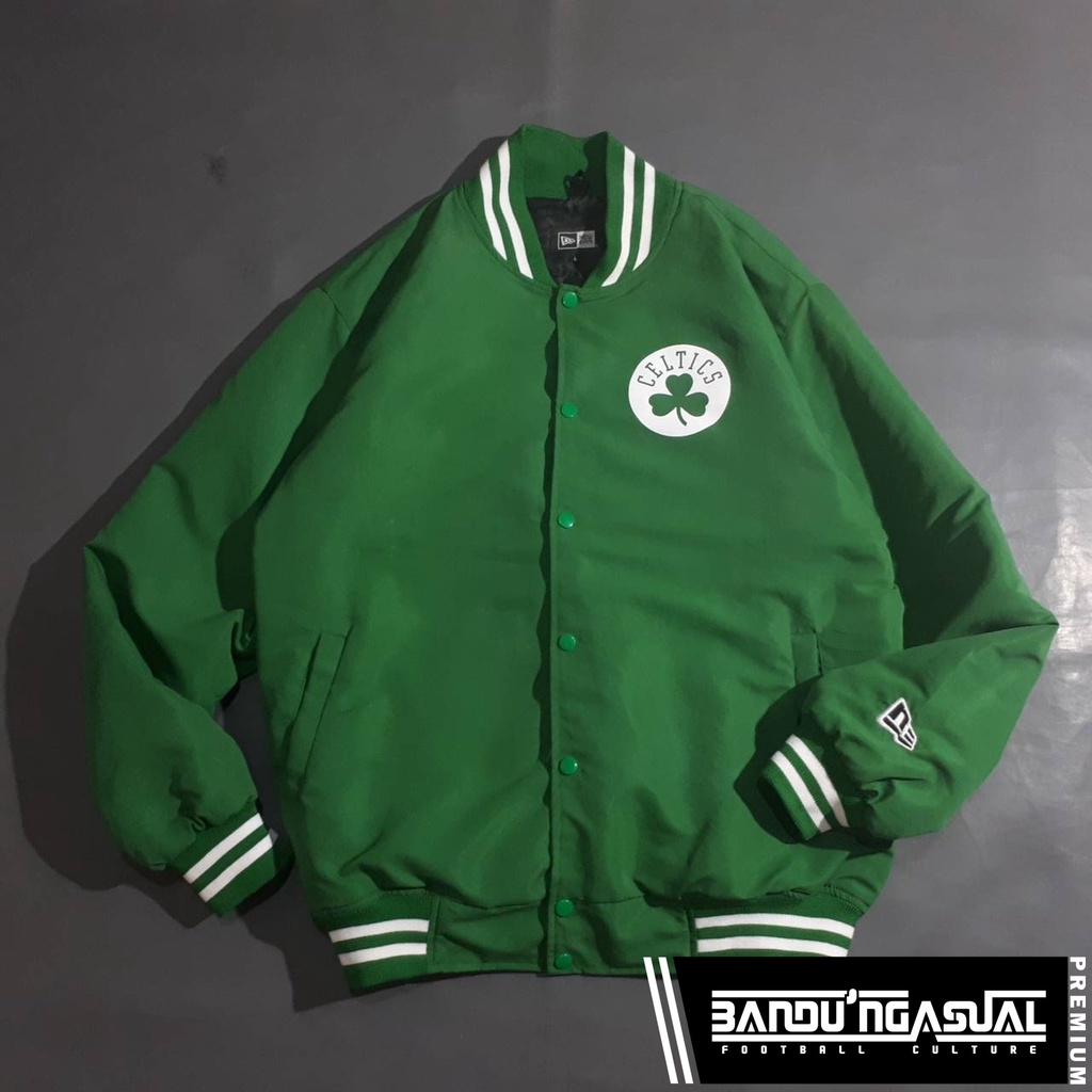 VARSITY JACKET NEW ERA X CELTICS (GREEN)
