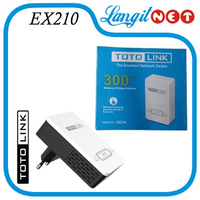 TOTOLINK EX210 WIRELESS N RANGE EXTENDER 300Mbps