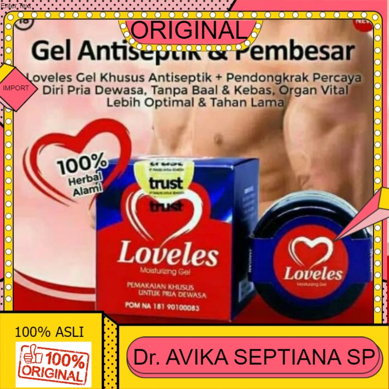 100% ASLI Loveles Ori