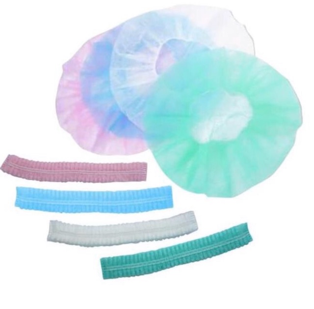 NURSE CAP / TOPI PERAWAT KARET ONEMED (HARGA PER BOX ISI 100 PCS)